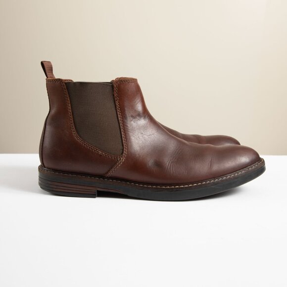 Clarks Men\'s Ultimate Comfort Collecton Brown Chelsea Boots Size 9M main image 4